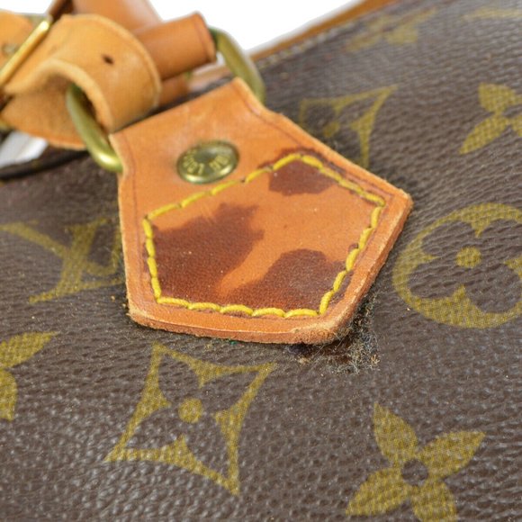 LOUIS VUITTON SPEEDY 40 HAND BAG PURSE MONOGRAM CANVAS - Picture 4 of 12